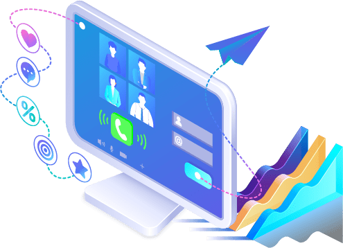 WebRTC Dialer illustration