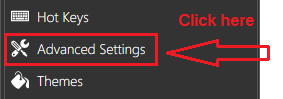 custom softphone advance settings