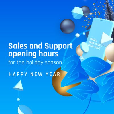 Mr VoIP's sales and support hours for the 2021 holiday season